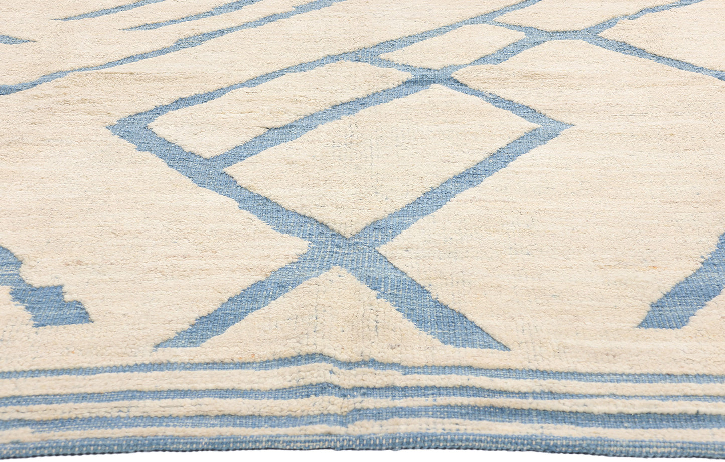 9 x 12 Modern Abstract Flow Moroccan Rug 81165