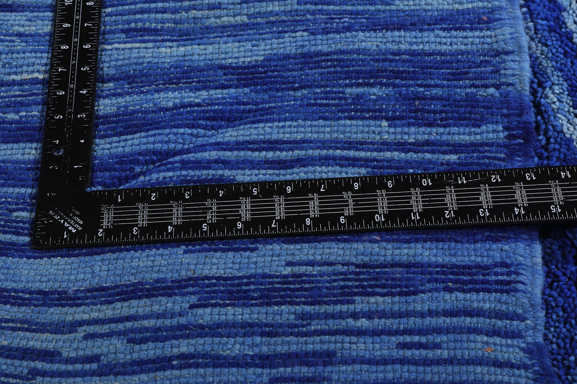 12 x 14 - Blue Beni Mrirt Moroccan Rug - 21168