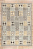 9 x 12 Modern Checkered Sahara Soumak Rug 81167