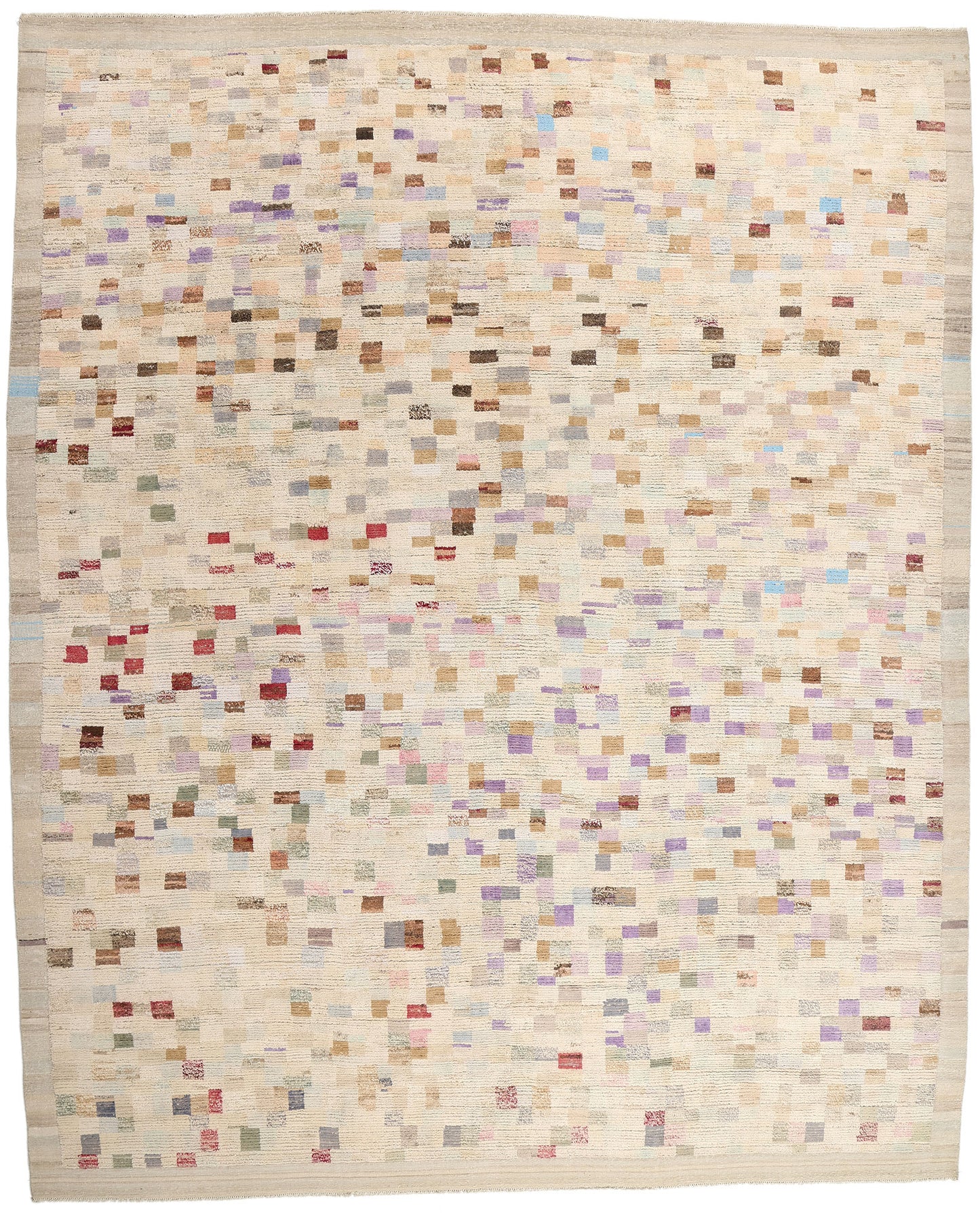 12 x 15 Modern Moroccan Mosaic Rug 81092