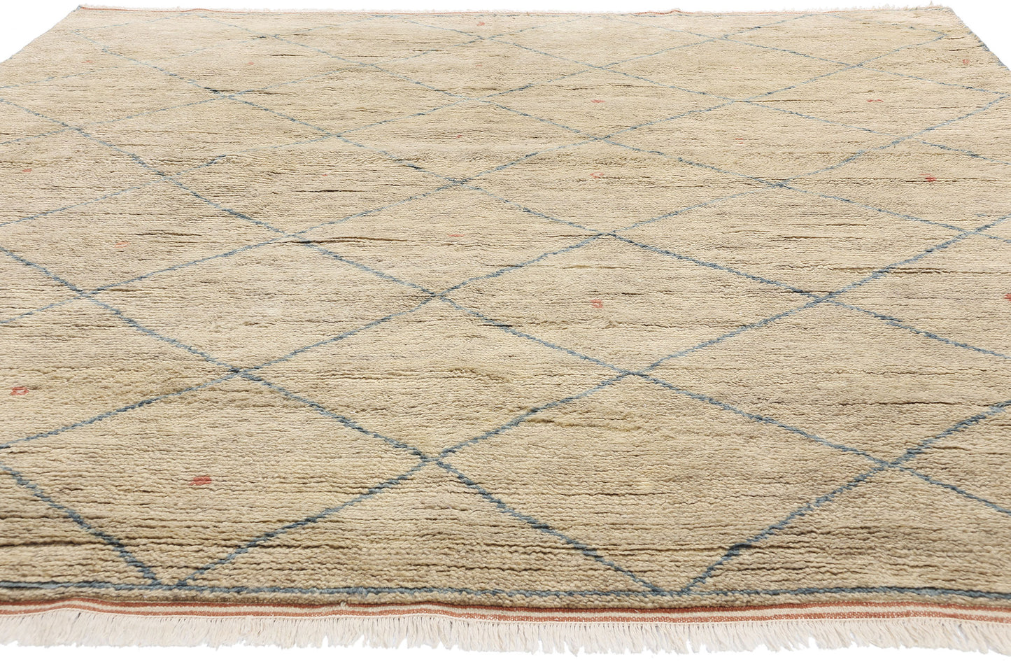 8 x 10 Azure Desert Diamond Modern Moroccan Rug 31231