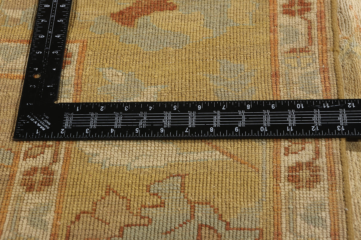 6 x 9 Modern Earth-Tone Oushak Rug 79195