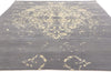 7 x 10 Silver Lace Modern Gray Damask Rug 31142