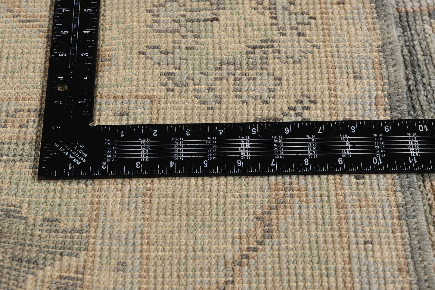 3 x 4 Gray Modern Turkish Oushak Rug 54021
