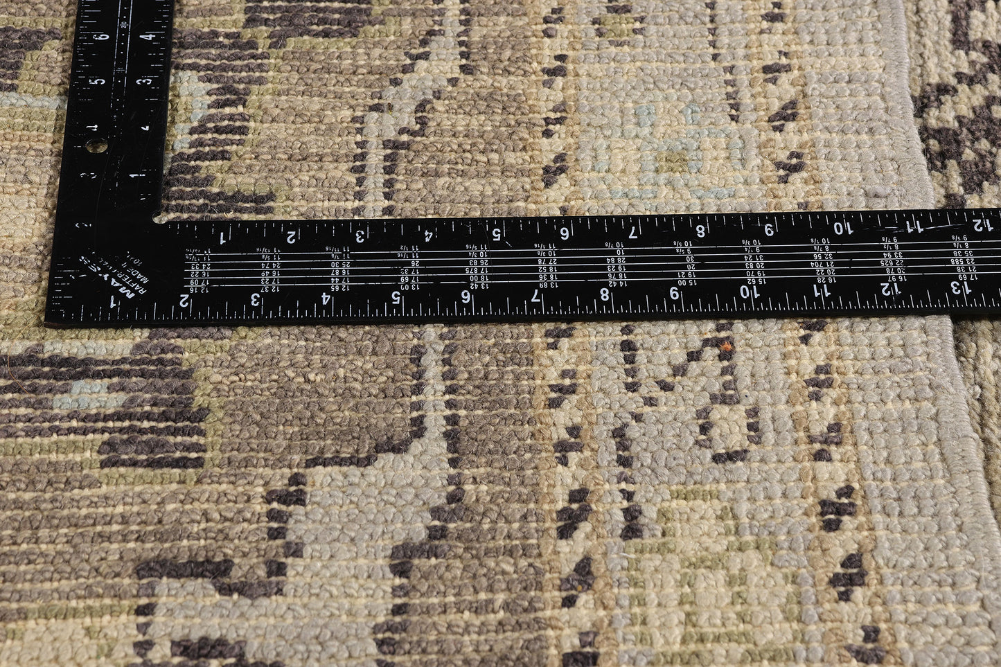 9 x 12 Modern Gray Turkish Oushak Rug 52237