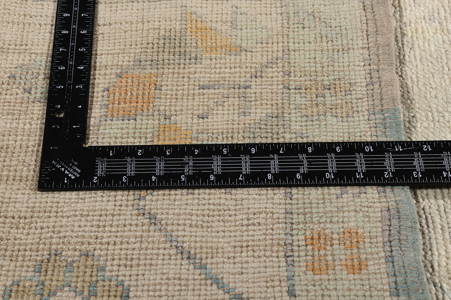 10 x 14 Modern Light Gray Turkish Oushak Rug 54004