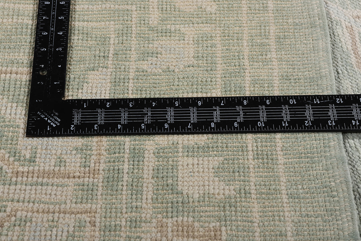 8 x 10 Light Green Turkish Oushak Rug 54006
