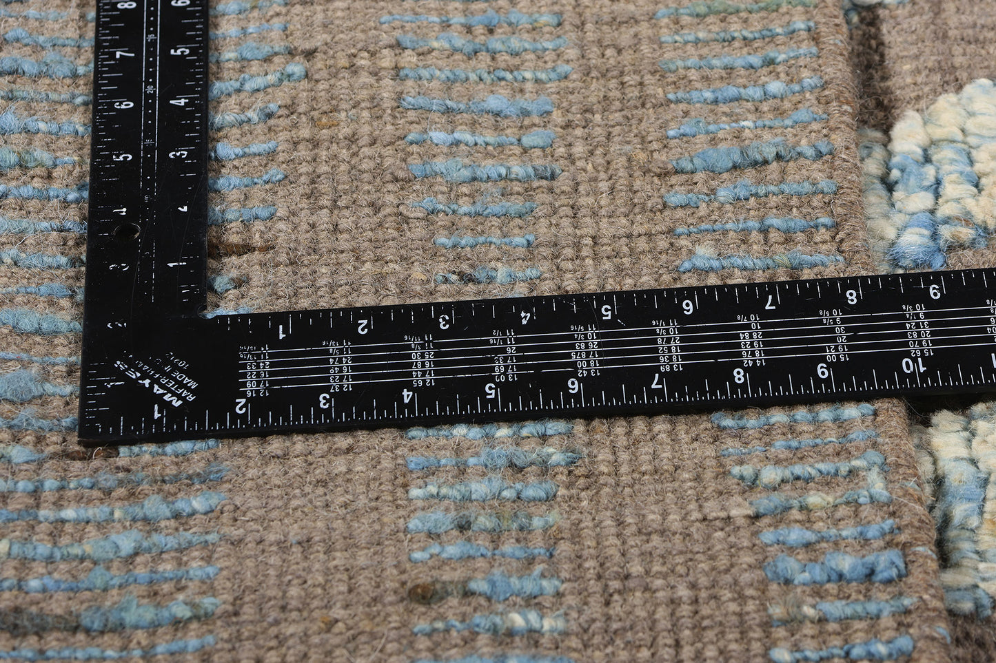 12 x 15 Modern Sculpted Waves Moroccan Rug 81154
