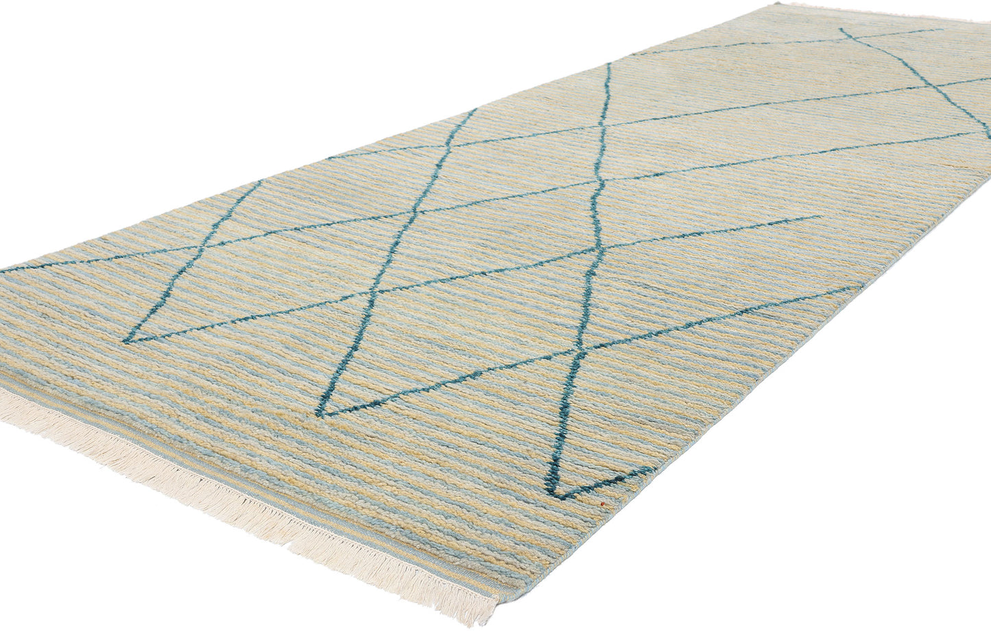 4 x 12 Serene Strands Modern Moroccan Rug 31311