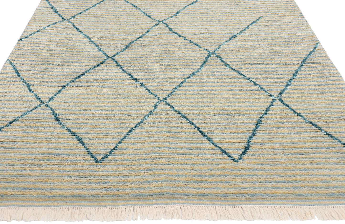 4 x 12 Serene Strands Modern Moroccan Rug 31311