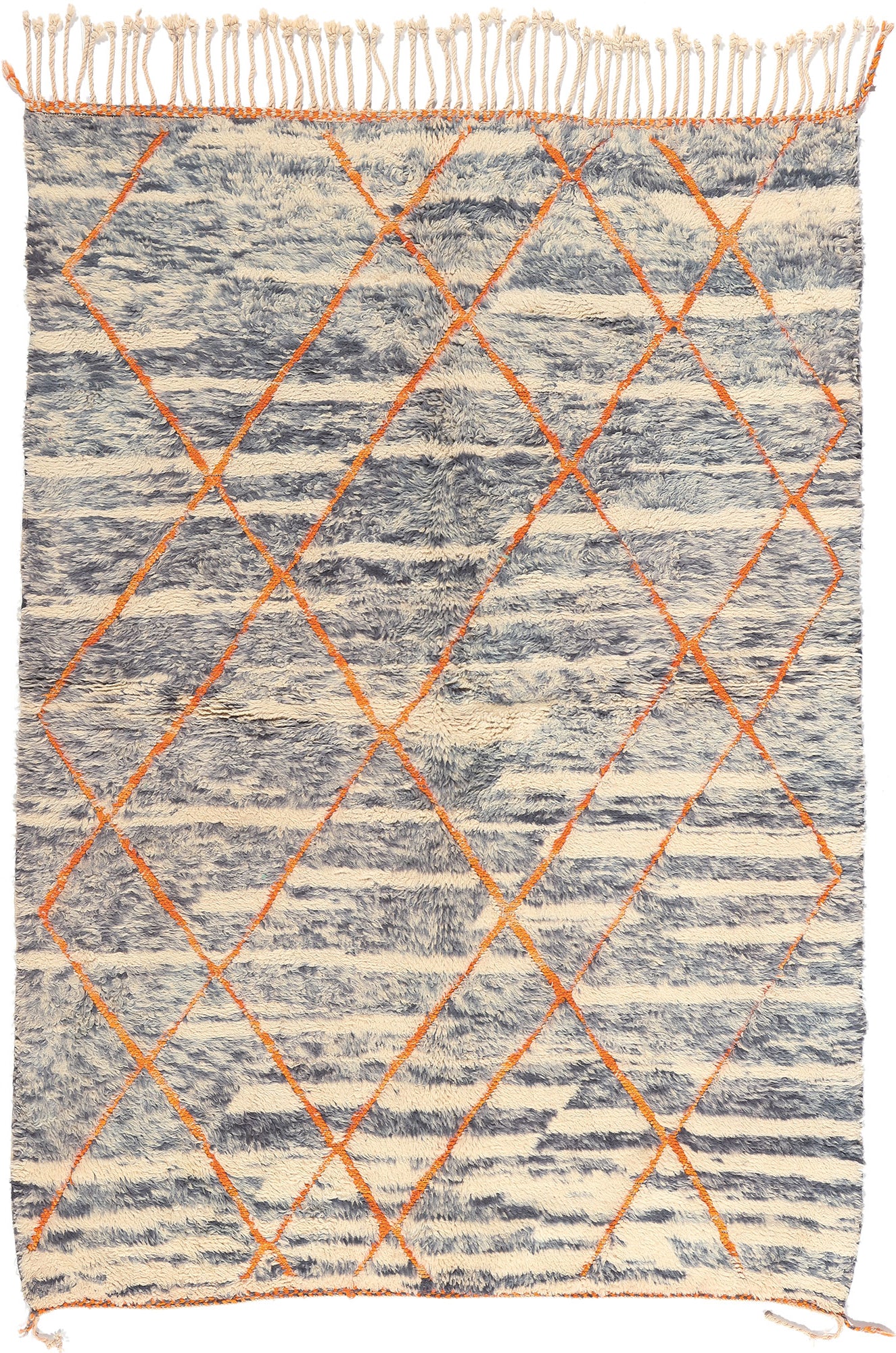 6 x 8 Modern Beni Mrirt Moroccan Rug 20993