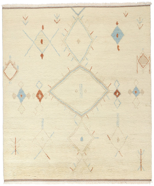 8 x 10 Desert Harmony Modern Tribal Moroccan Rug 31214