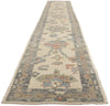 3 x 19 Modern Earth-Tone Turkish Oushak Rug 53951