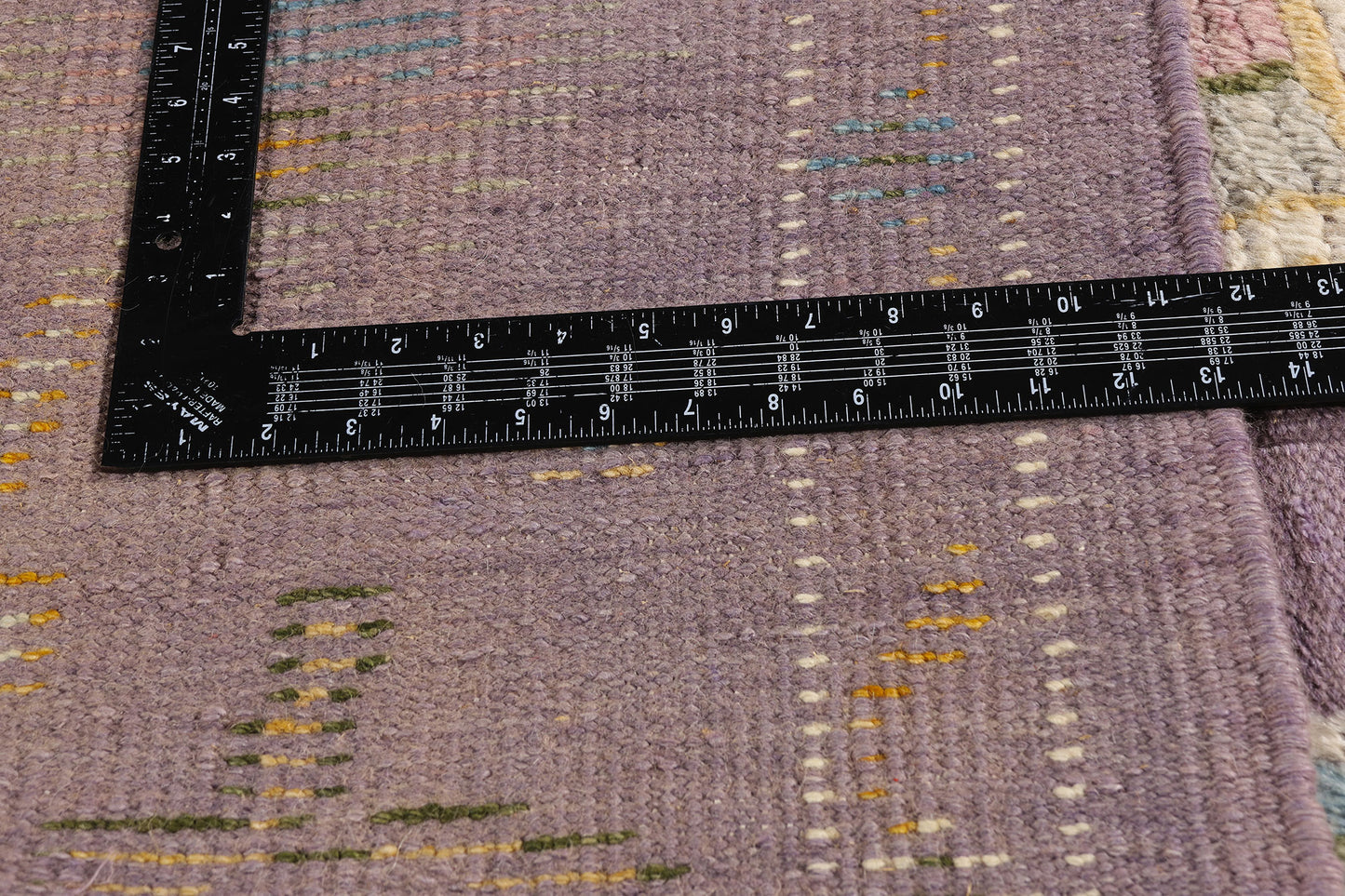 9 x 12 Lavender Modern Oushak High-Low Rug 30555