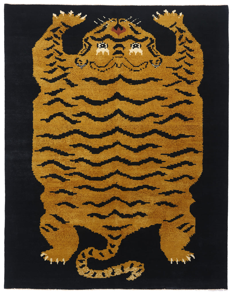 8 x 10 Modern Tibetan Tiger Rug 31343