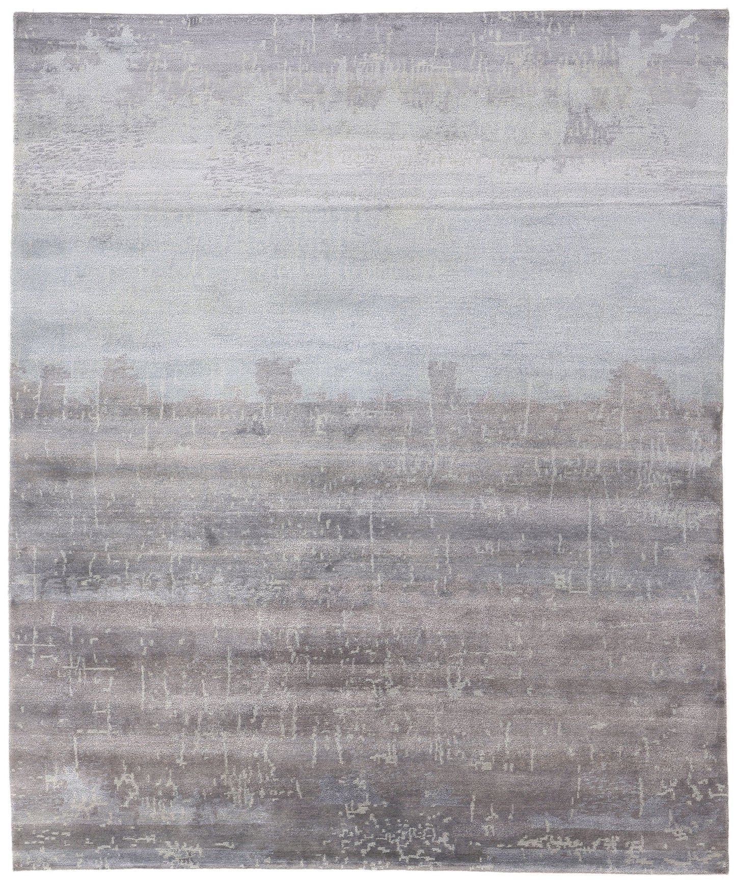 8 x 10 Moonlit Tranquility Contemporary Abstract Rug 31143