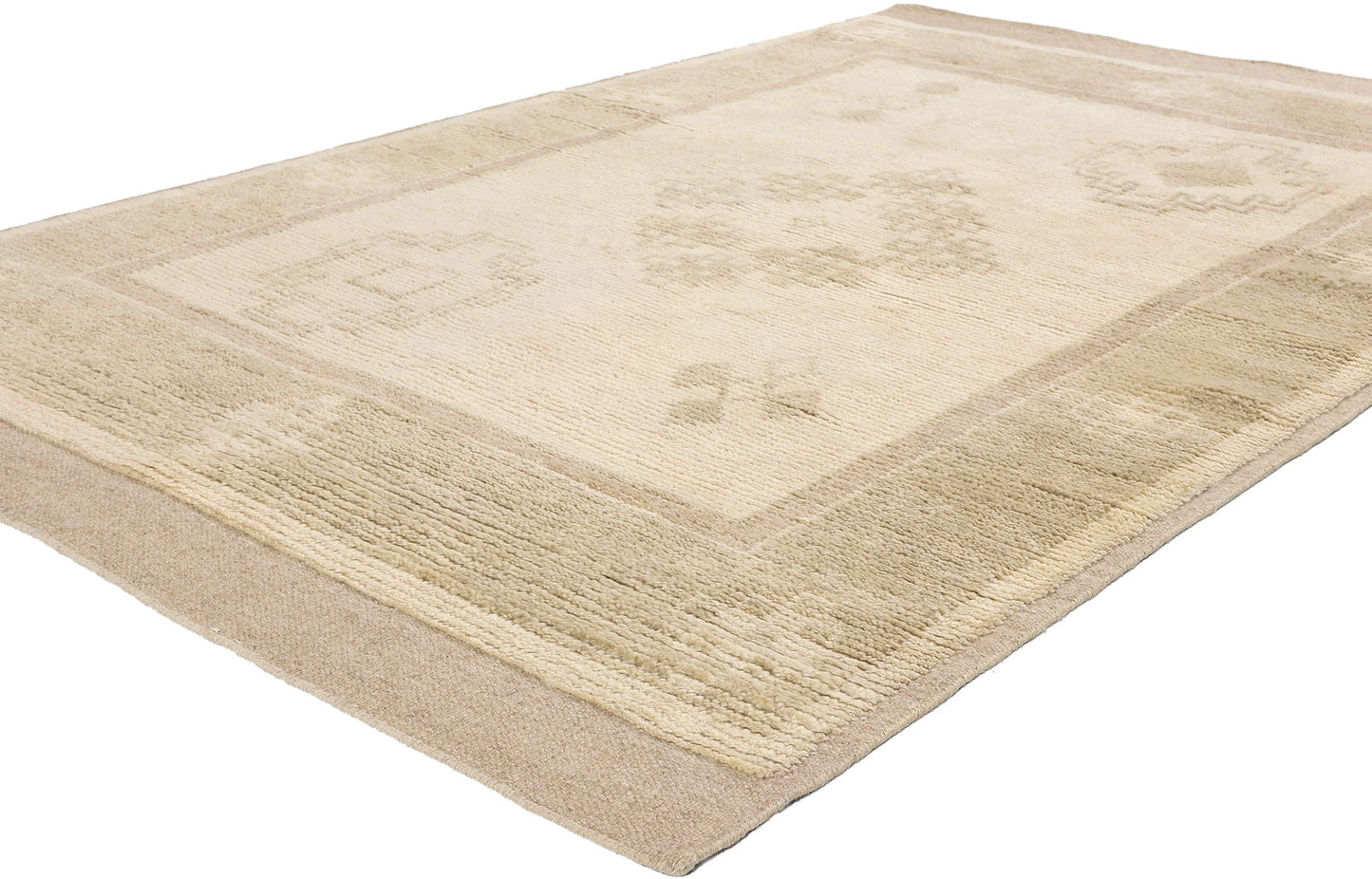 5 x 8 Tribal Serenity Modern Moroccan Rug 31203