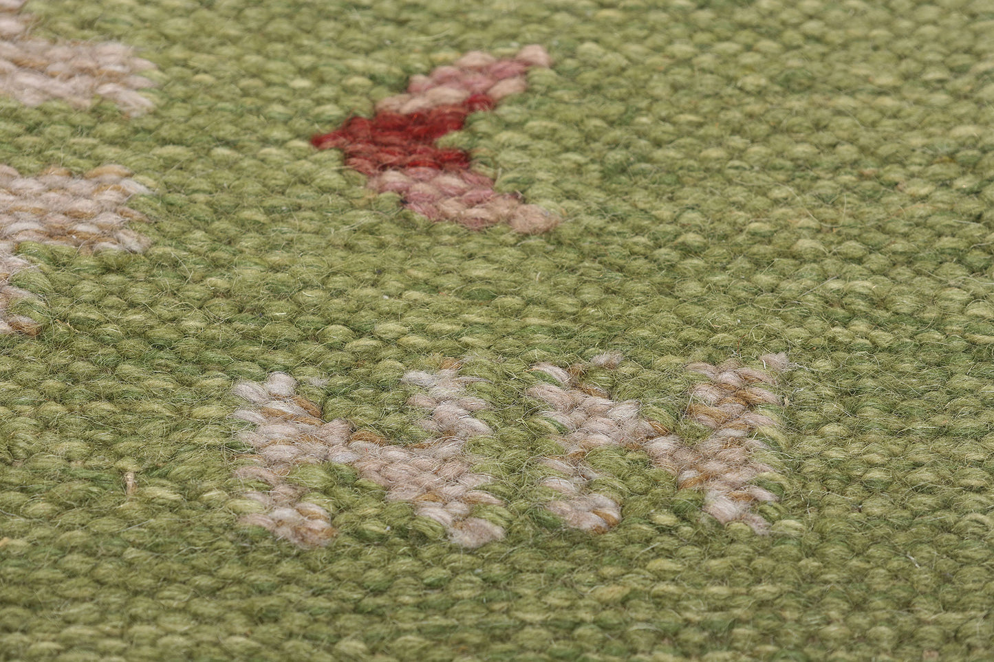5 x 7 Nils Nilsson Vintage Swedish Rollakan Rug 79034