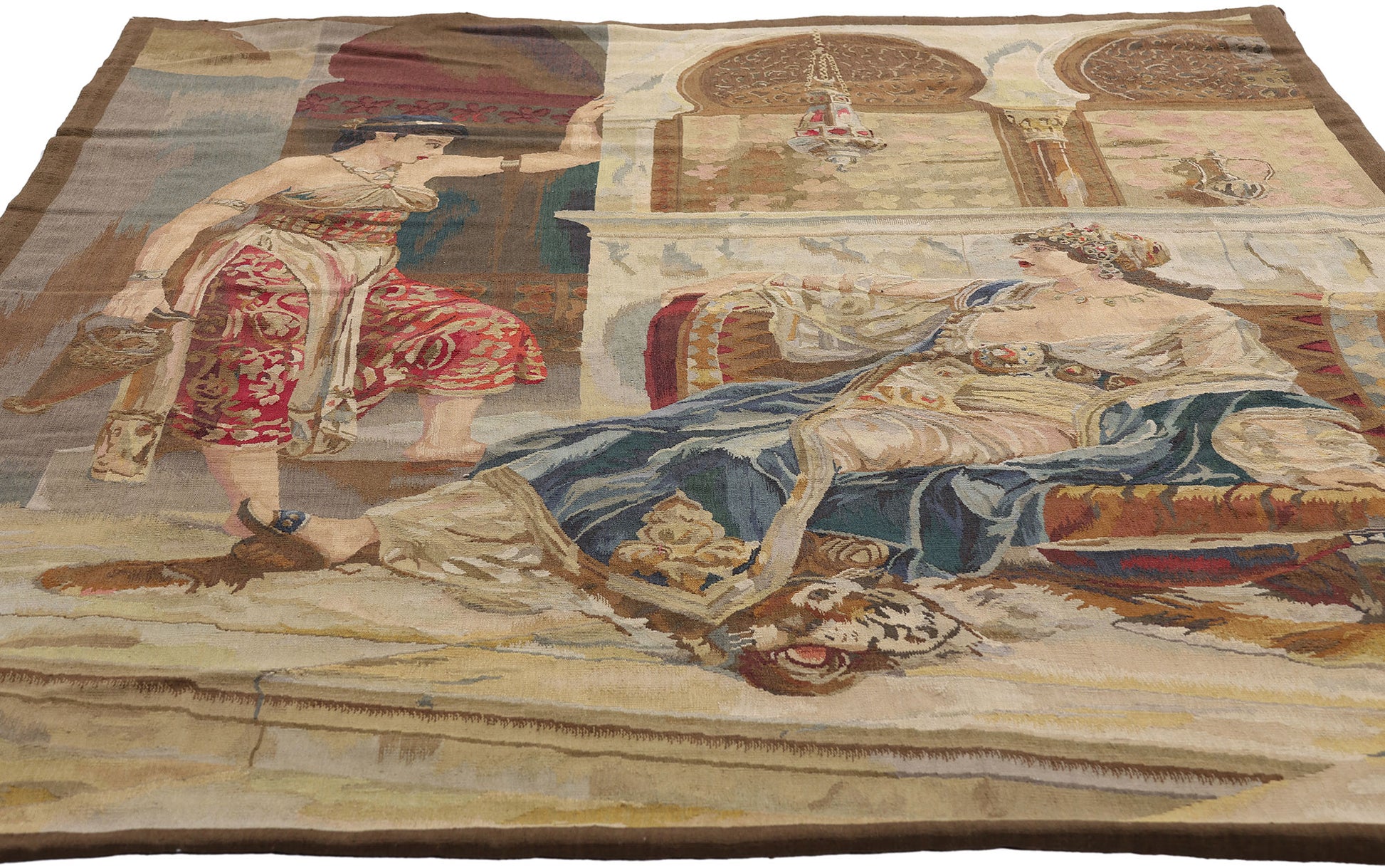 5 x 6 Imperial Harem Odalisque Renoir Reproduction Tapestry 73695