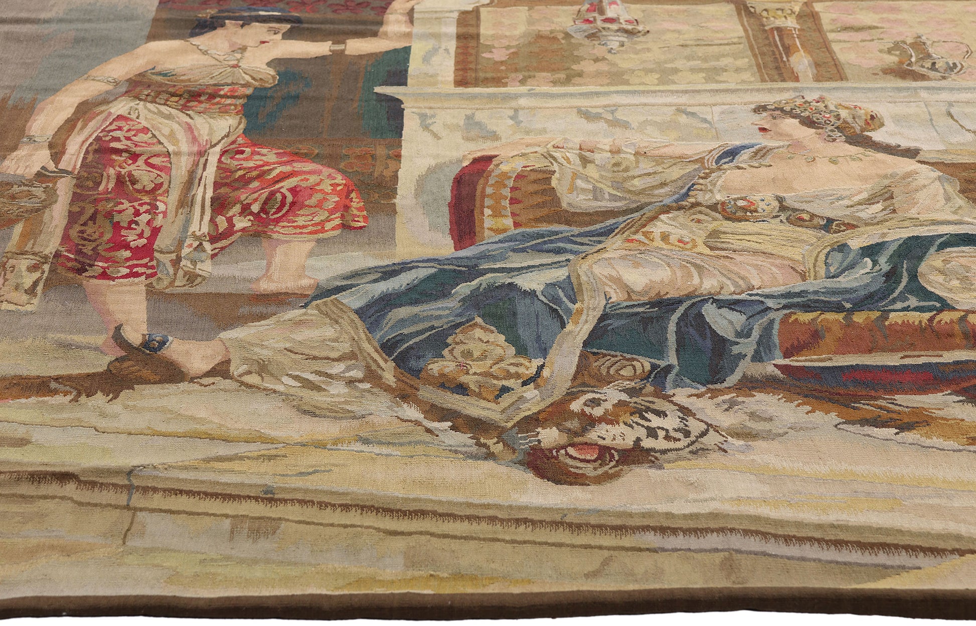 5 x 6 Imperial Harem Odalisque Renoir Reproduction Tapestry 73695