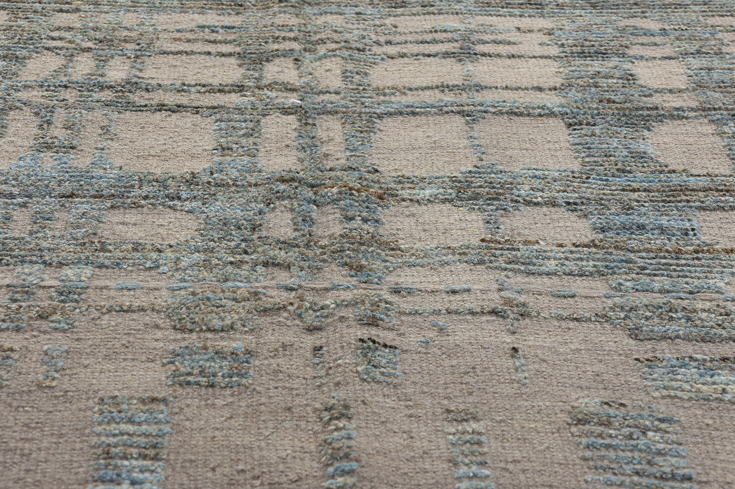 9 x 12 Organic Modern Brutalist Moroccan Rug 81149