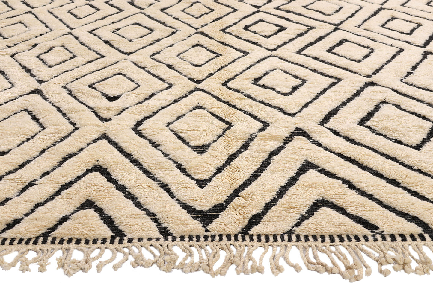 10 x 12 Organic Modern Beni Mrirt Moroccan Rug 21158