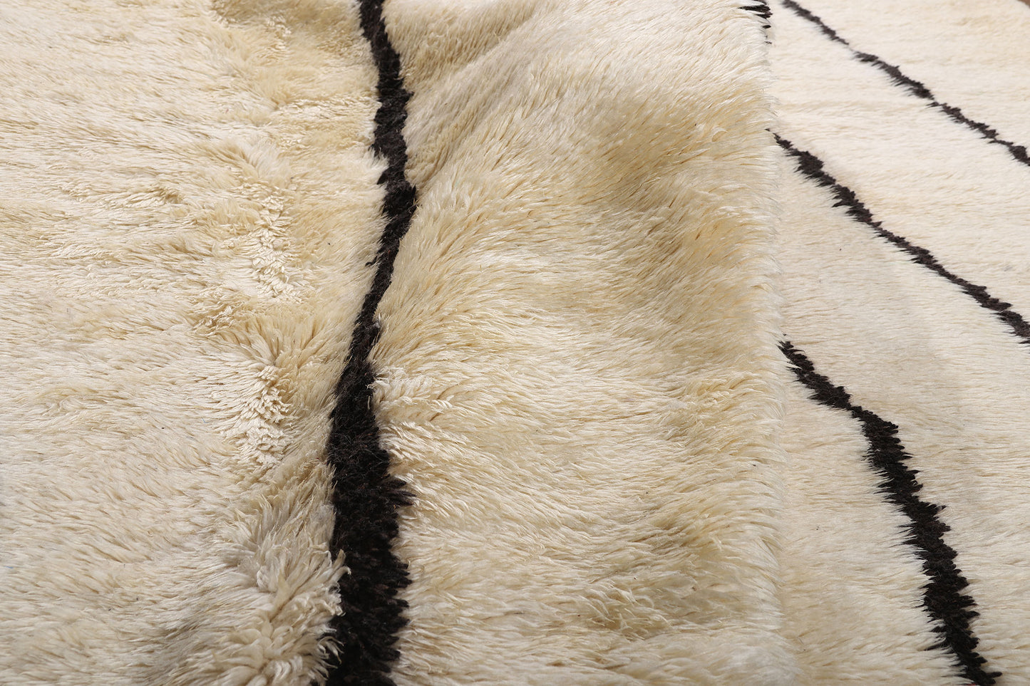 11 x 13 - Organic Modern Beni Mrirt Moroccan Rug - 21123
