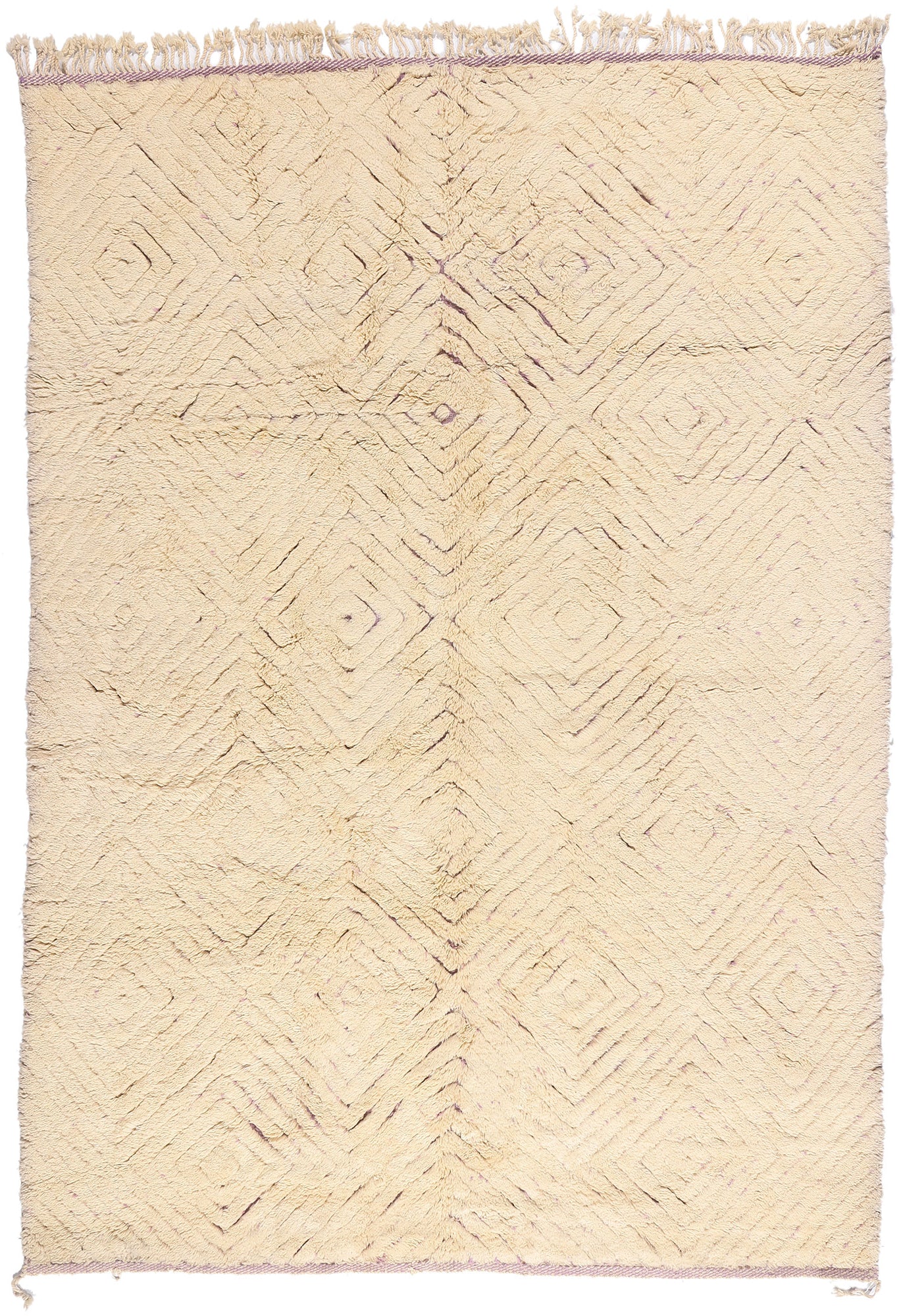 9 x 12 Organic Modern Beni Mrirt Moroccan Rug 79304