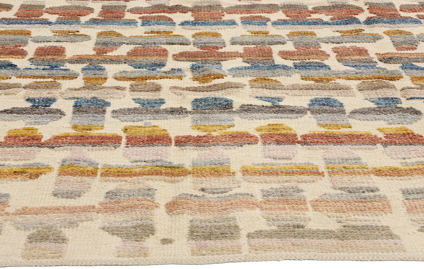 9 x 12 Modern Earthly Reflections High-Low Textured Rug 81156