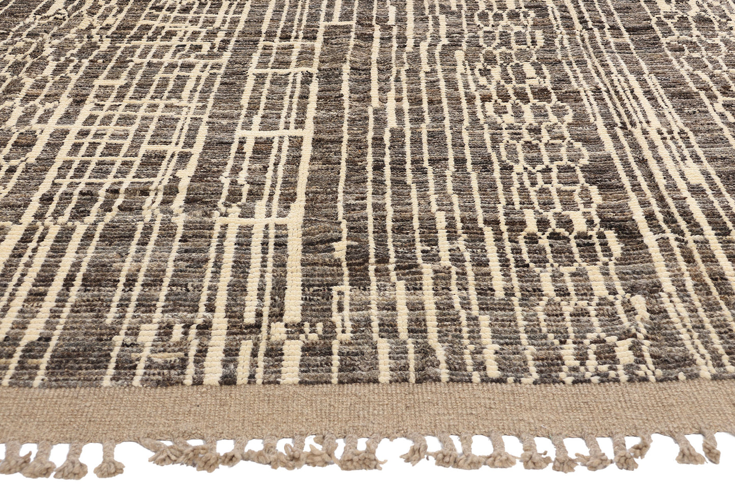 10 x 14 Organic Modern Moroccan Rug 81155