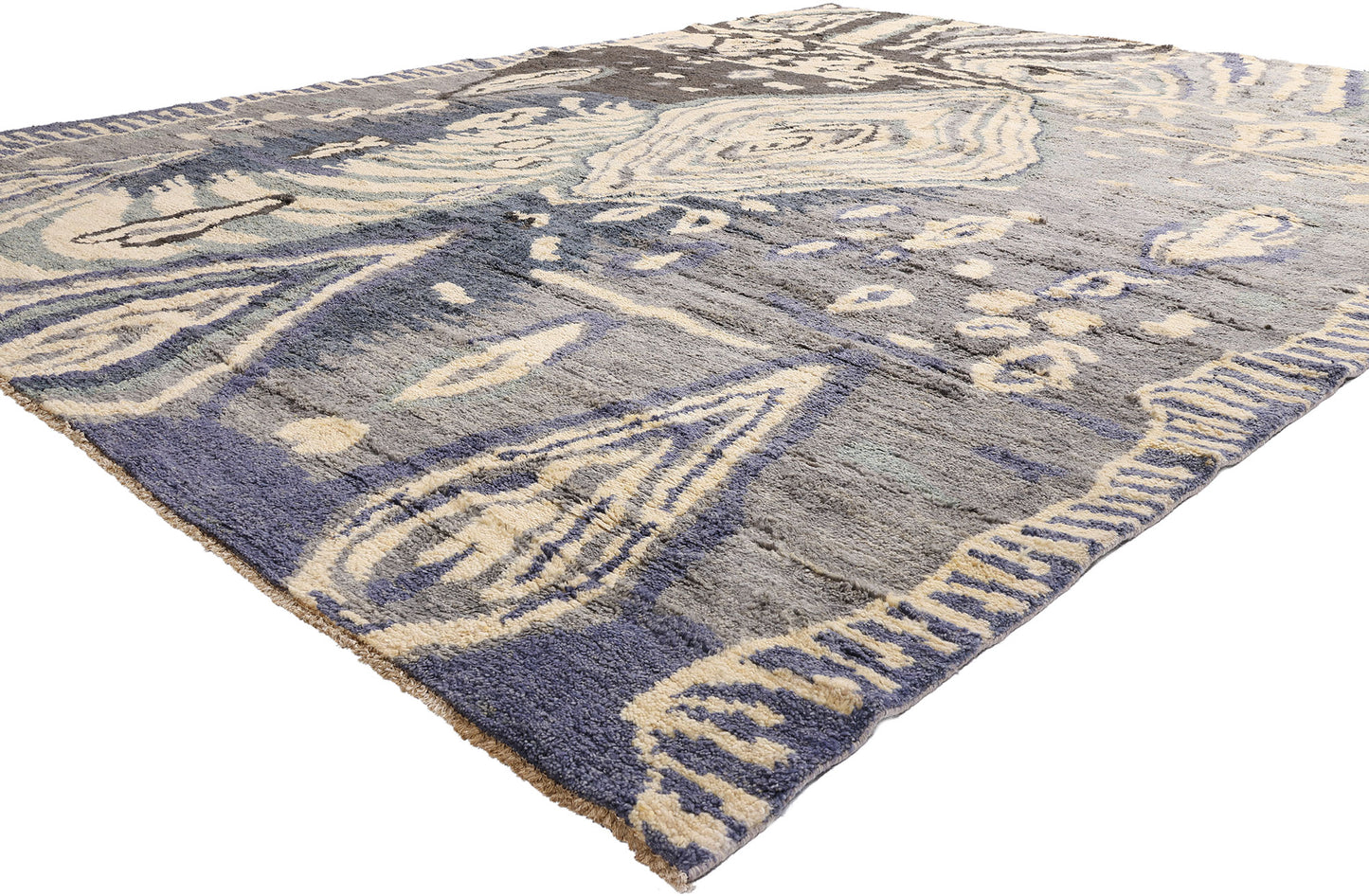 11 x 14 - Purple Pakistani Moroccan Rug - 80475