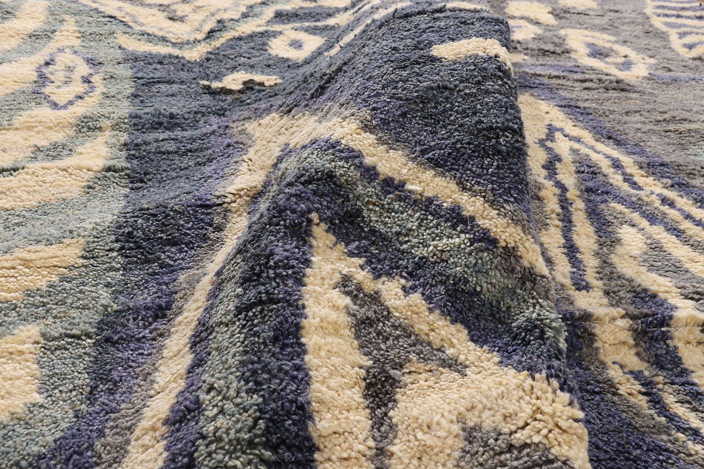 11 x 14 - Purple Pakistani Moroccan Rug - 80475