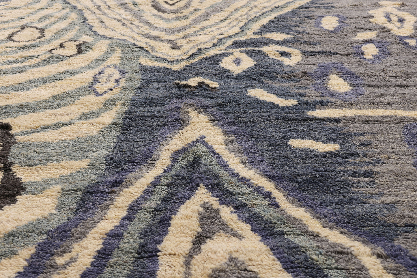 11 x 14 - Purple Pakistani Moroccan Rug - 80475
