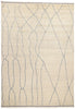10 x 14 Rippled Silence Organic Modern Moroccan Rug 31281