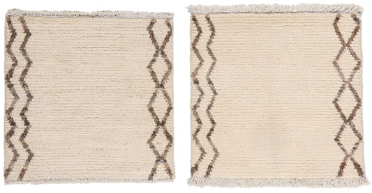 2 x 2 Organic Modern Moroccan Rug 81139
