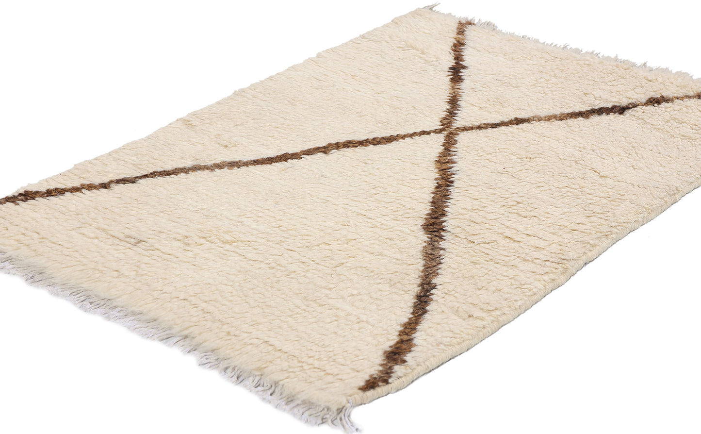 2 x 3 Organic Modern Moroccan Rug 81136