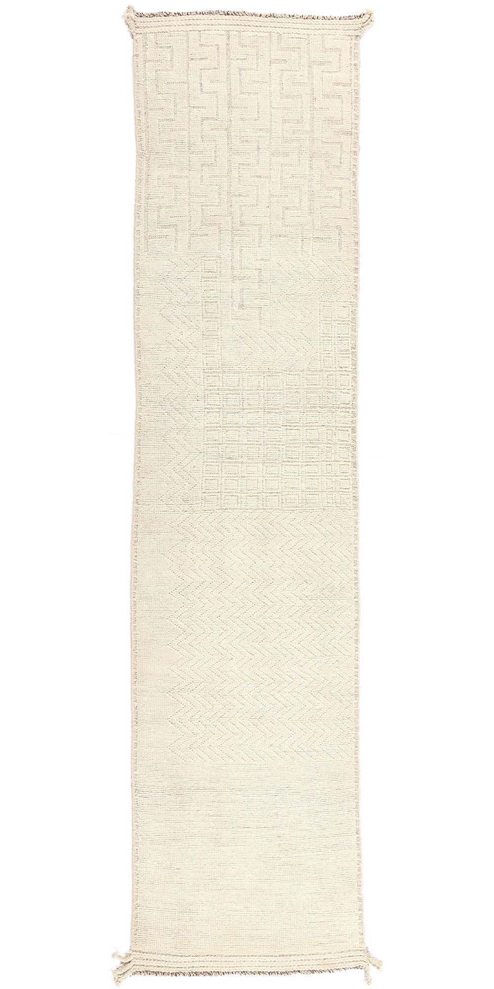 3 x 12 Organic Modern Boho Moroccan Rug 81075