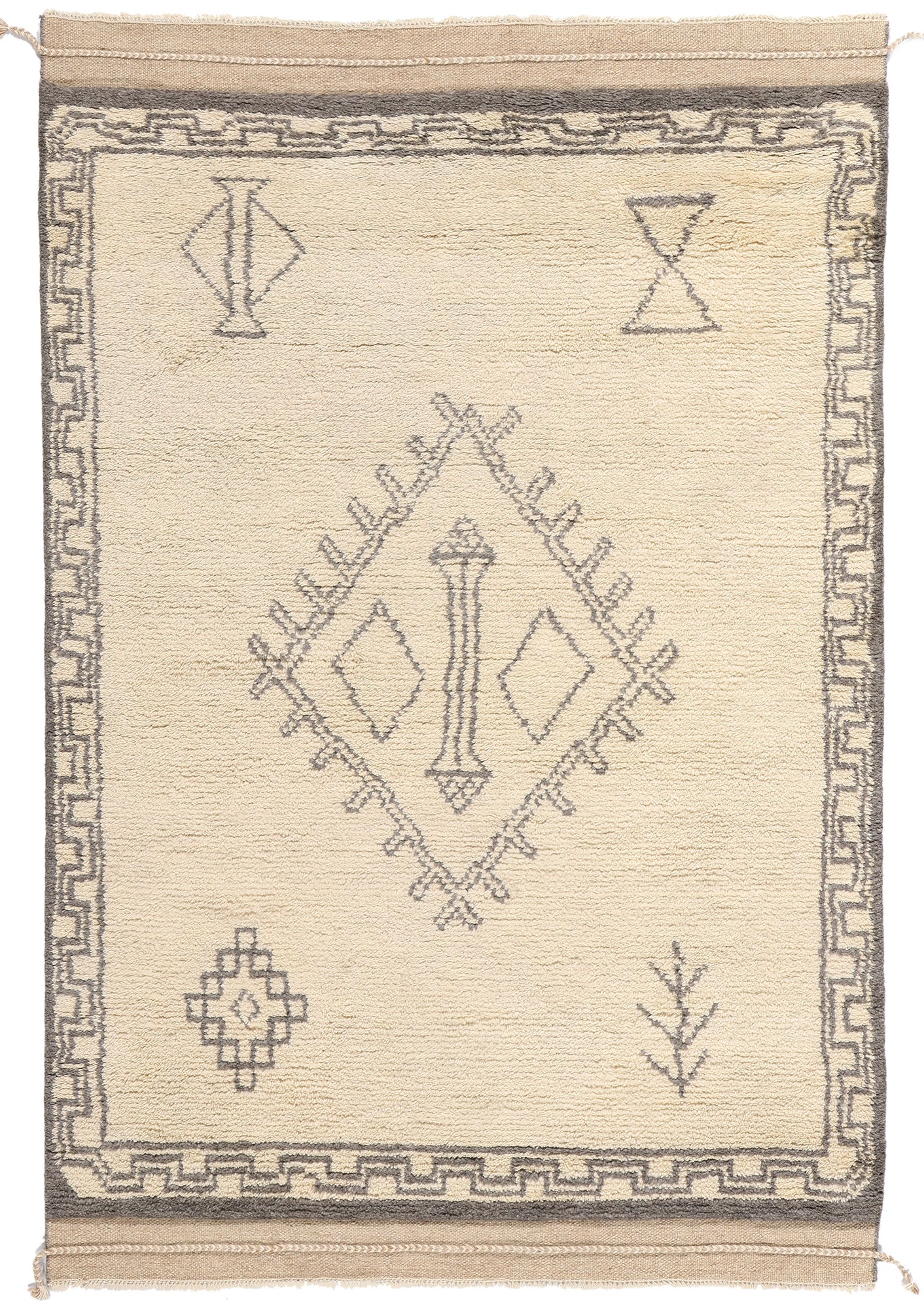 5 x 8 Tribal Tranquility Modern Moroccan Rug 31202