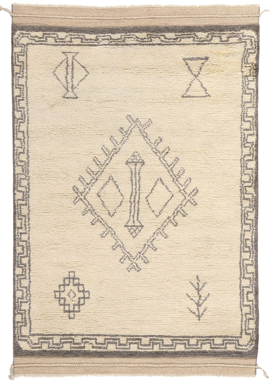 5 x 8 Tribal Tranquility Modern Moroccan Rug 31202