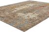 6 x 9 Modern Desert Brushstrokes Moroccan Rug 81151