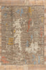 6 x 9 Modern Desert Brushstrokes Moroccan Rug 81151