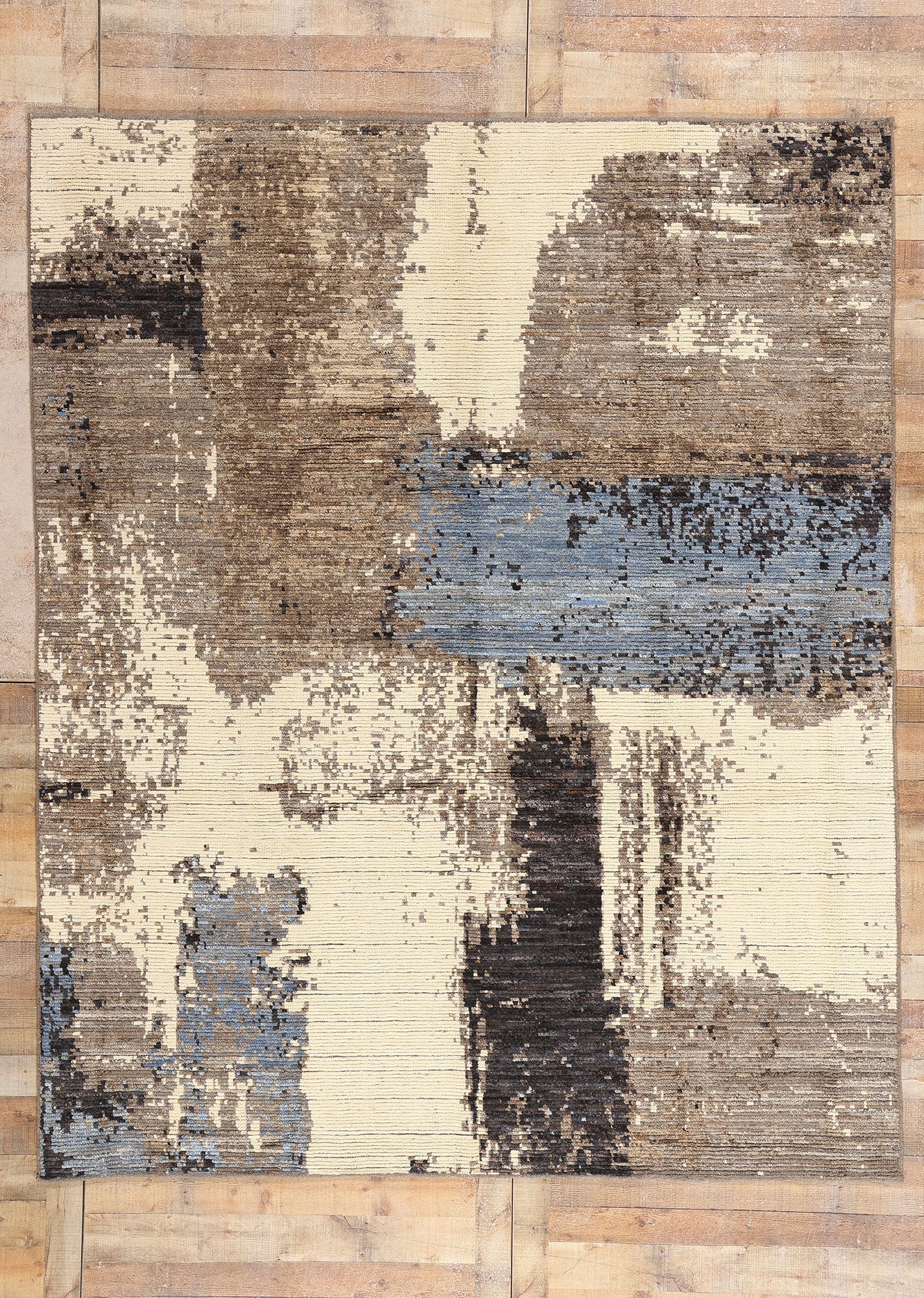 8 x 10 Organic Modern Moroccan Rug 81144