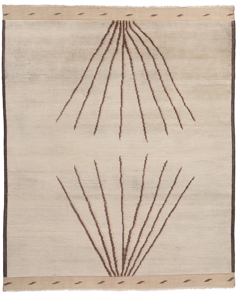 8 x 10 Desert Bloom Organic Modern Moroccan Rug 31189