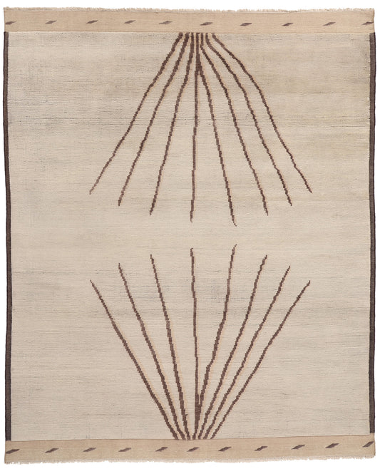 8 x 10 Desert Bloom Organic Modern Moroccan Rug 31189