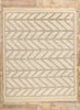 8 x 10 Organic Modern Desert Herringbone Moroccan Rug 31238