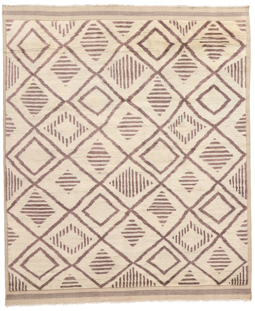 8 x 10 Modern Desert Lattice Moroccan Rug 31192