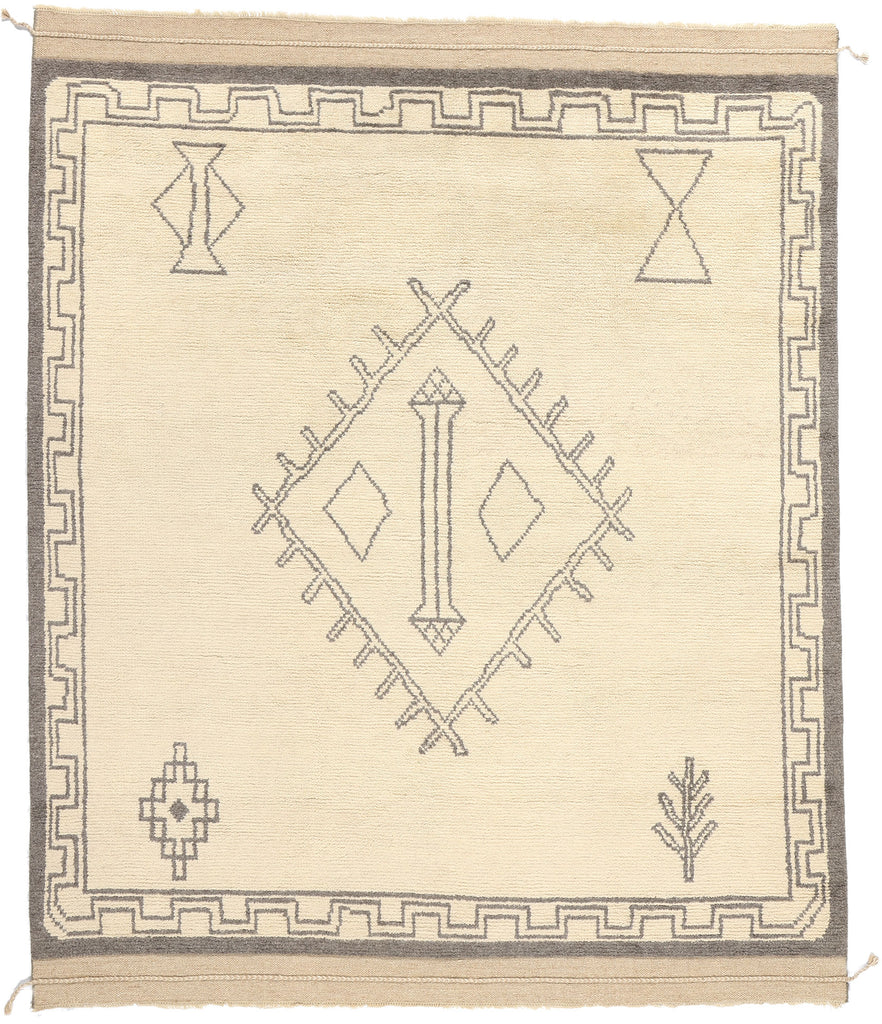 8 x 10 Tribal Tranquility Modern Moroccan Rug 31198