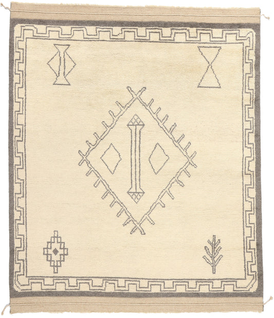 8 x 10 Tribal Tranquility Modern Moroccan Rug 31198