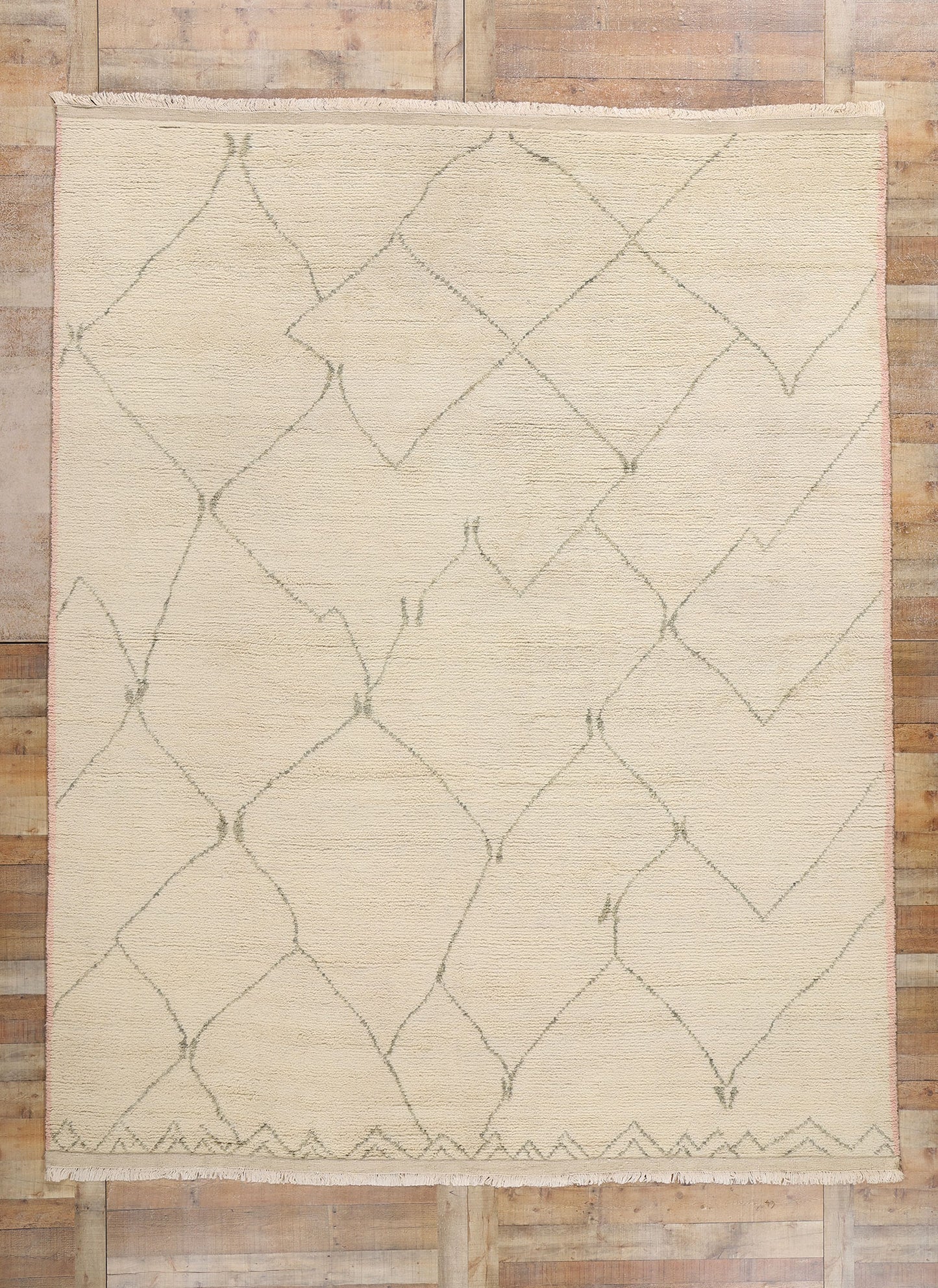 9 x 12 Biophilic Echoes Organic Modern Moroccan Rug 31291