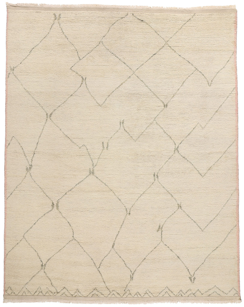 9 x 12 Biophilic Echoes Organic Modern Moroccan Rug 31291